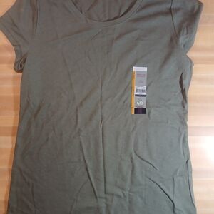 No Boundaries‎ Olive Short Sleeve Tee